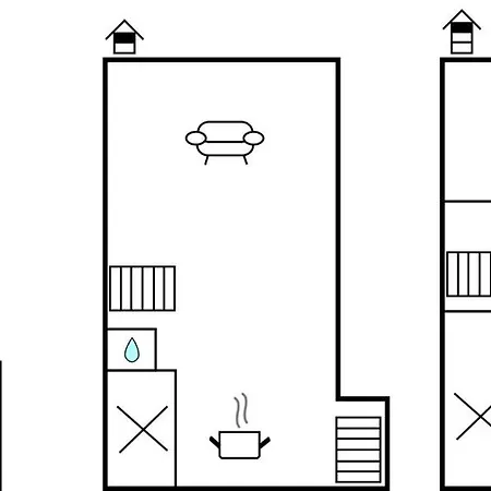 別荘 Two-bedroom In ハーヘンブルク